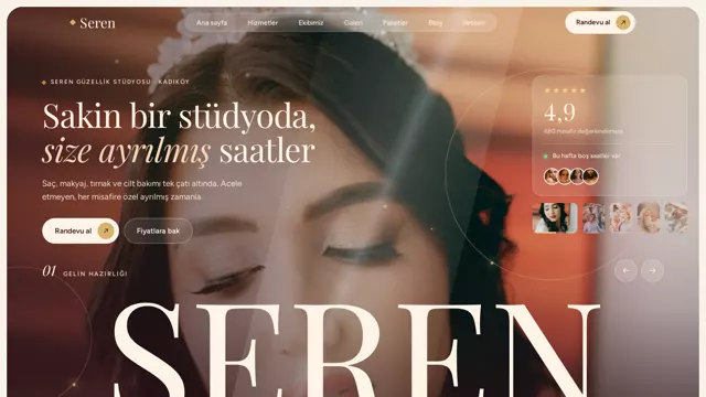 Güzellik salonu teması